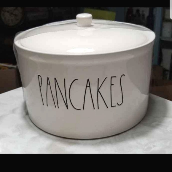 Rae Dunn Kitchen Rae Dunn Pancakes Holder Warmer Warming Pan Pot
